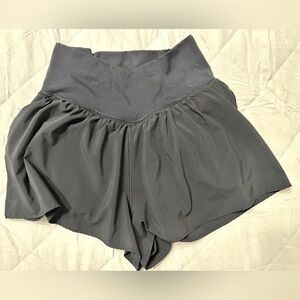Offline by Aerie black flowy shorts, size medium.